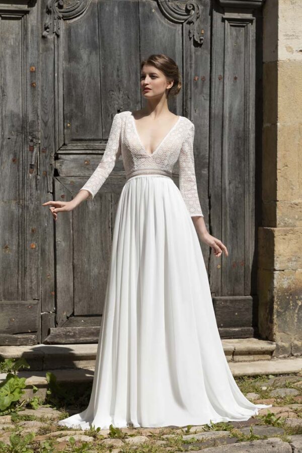 Robe de mariée Bo-M BM2208 - Confidence Mariage Paris
