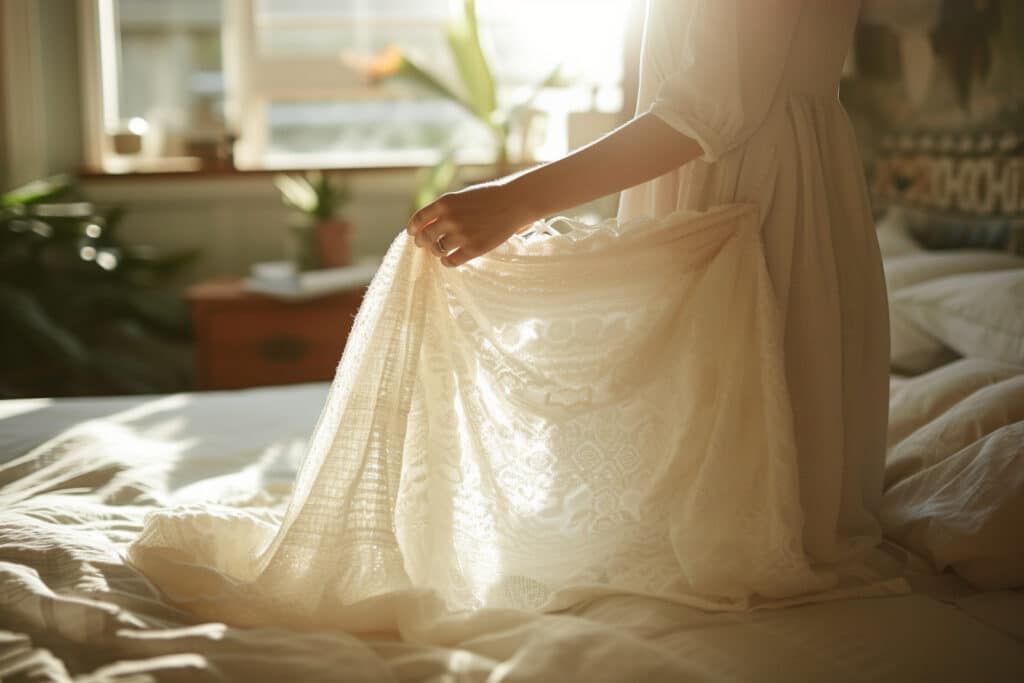 Le guide pratique pour nettoyer une robe de mariée à la maison