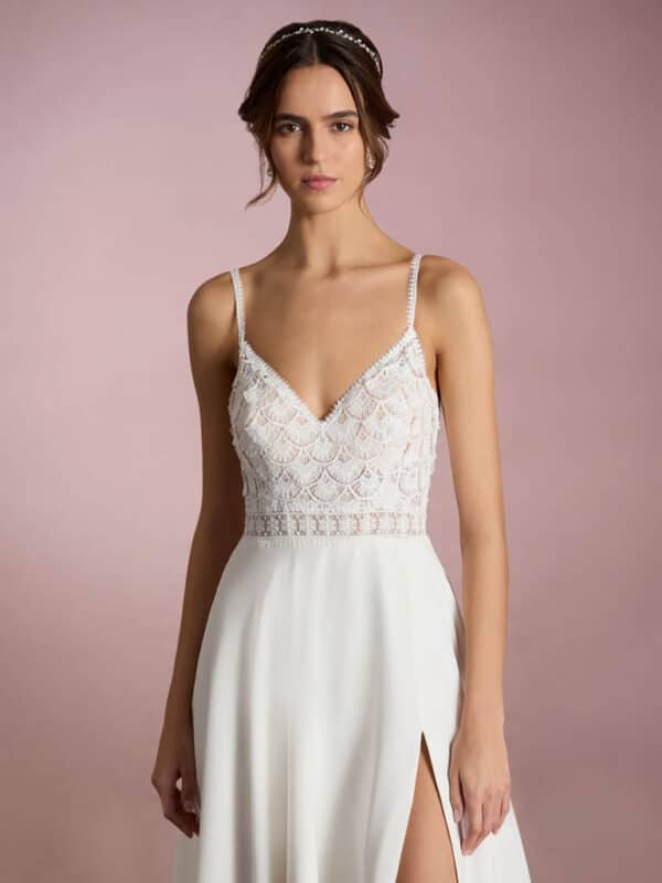 robe de mariee white one domo 4