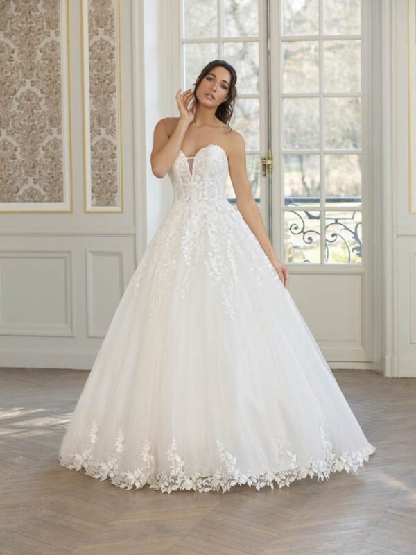 Robe de mariée Paul & Nathalie 24pn16 - vue 1