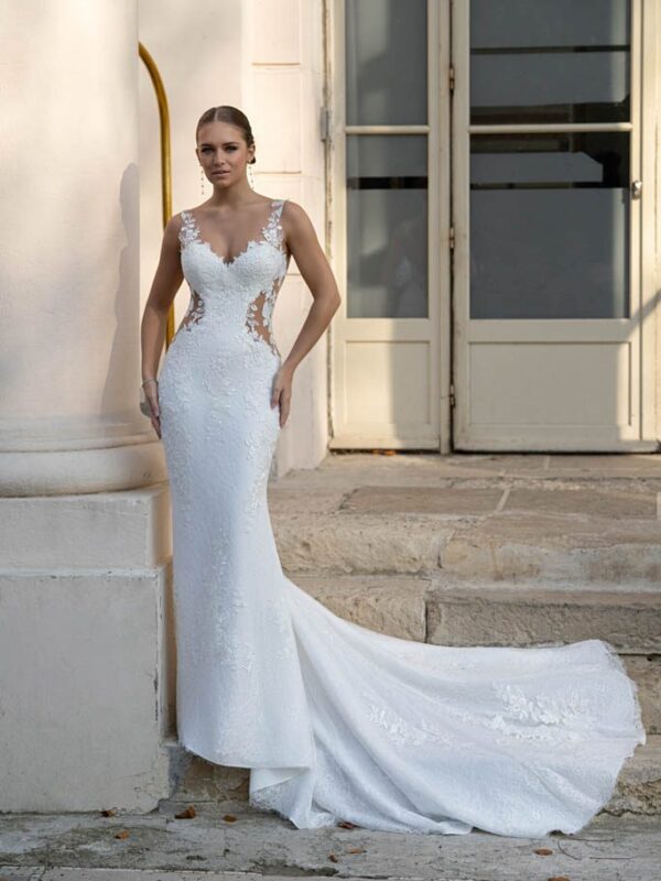 Robe de mariée Paul & Nathalie 25pn22 - vue 1