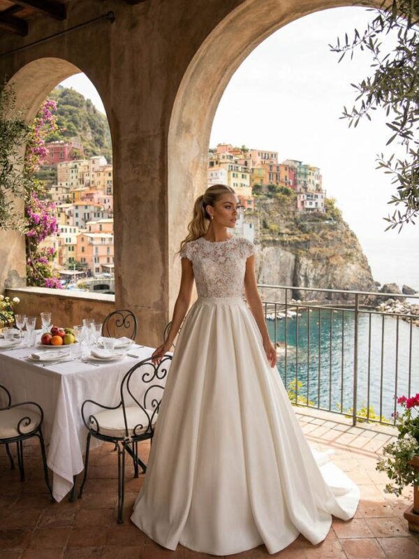 Robe de mariée Paul & Nathalie 27pn05 - vue 1