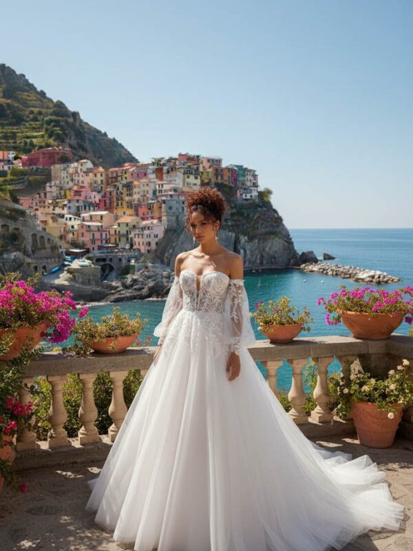 Robe de mariée Paul & Nathalie 27pn07 - vue 1