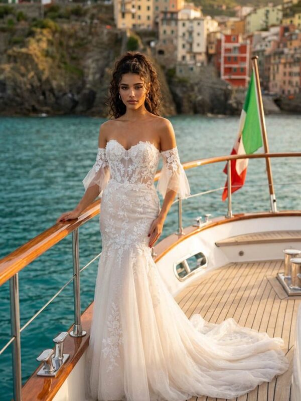 Robe de mariée Paul & Nathalie 27pn10 - vue 1