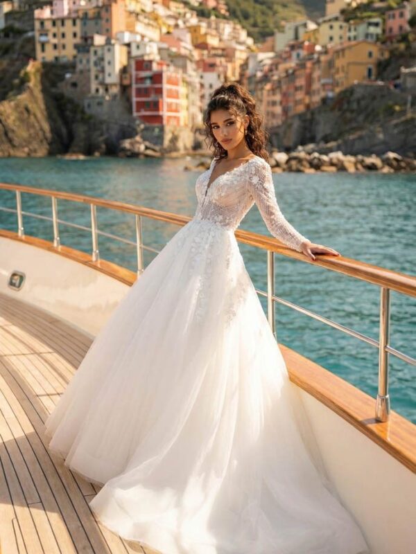 Robe de mariée Paul & Nathalie 27pn16 - vue 1