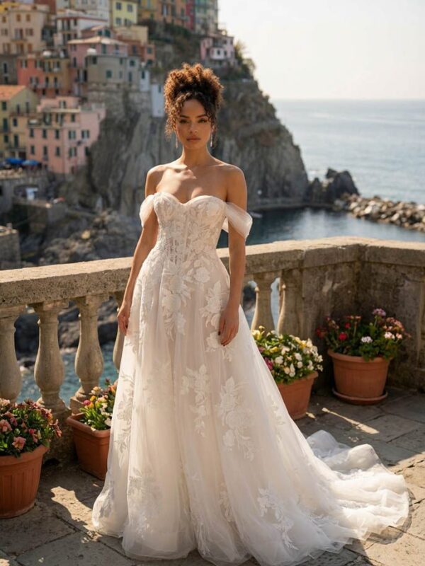 Robe de mariée Paul & Nathalie 27pn21 - vue 1