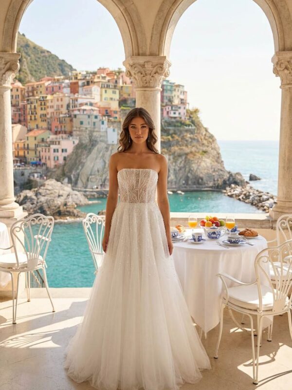 Robe de mariée Paul & Nathalie 27pn29 - vue 1