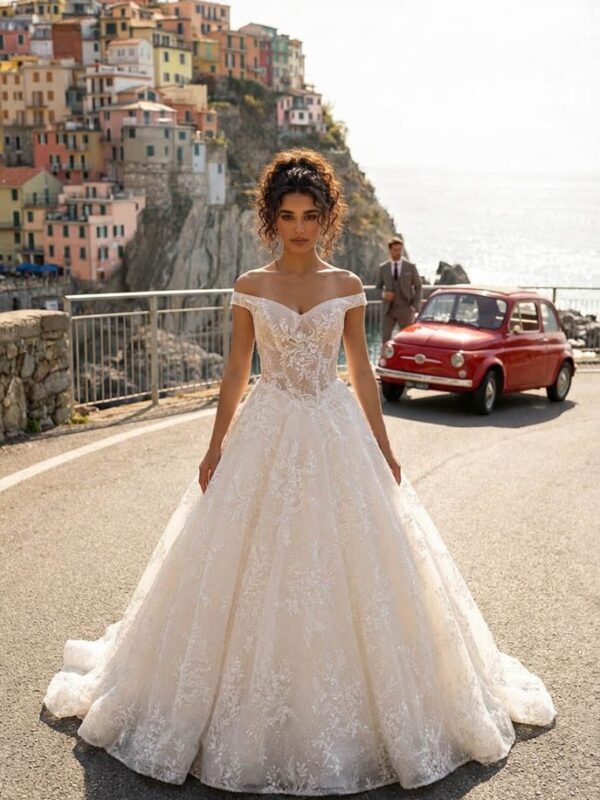 Robe de mariée Paul & Nathalie 27pn31 - vue 1