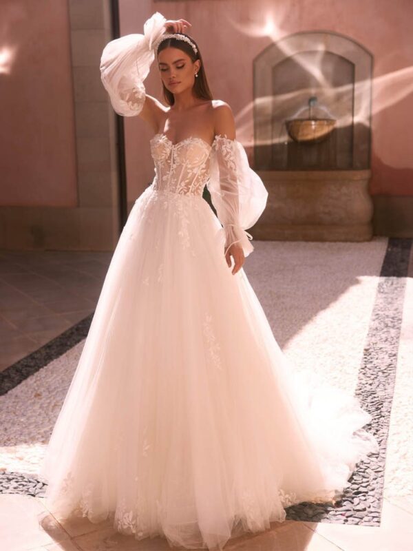 Robe de mariée Bianco Evento Adonis - vue 1