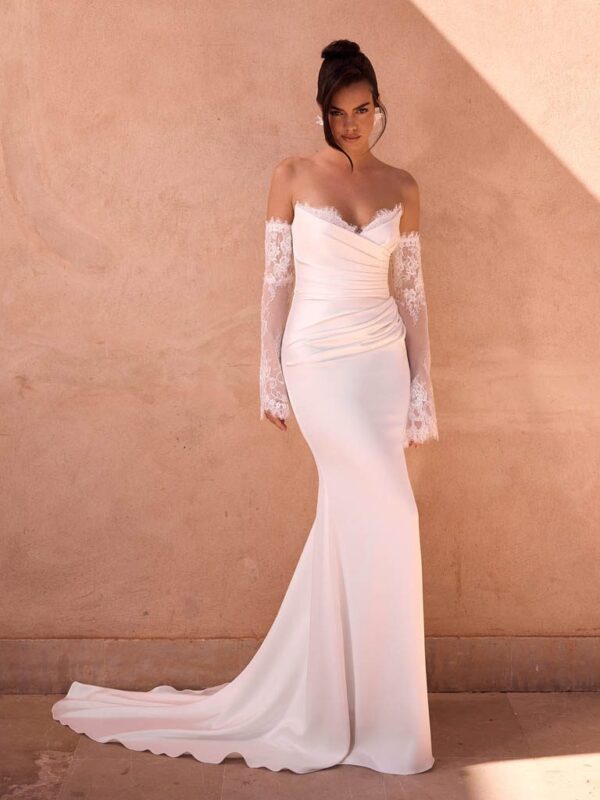 Robe de mariée Bianco Evento Malva - vue 1